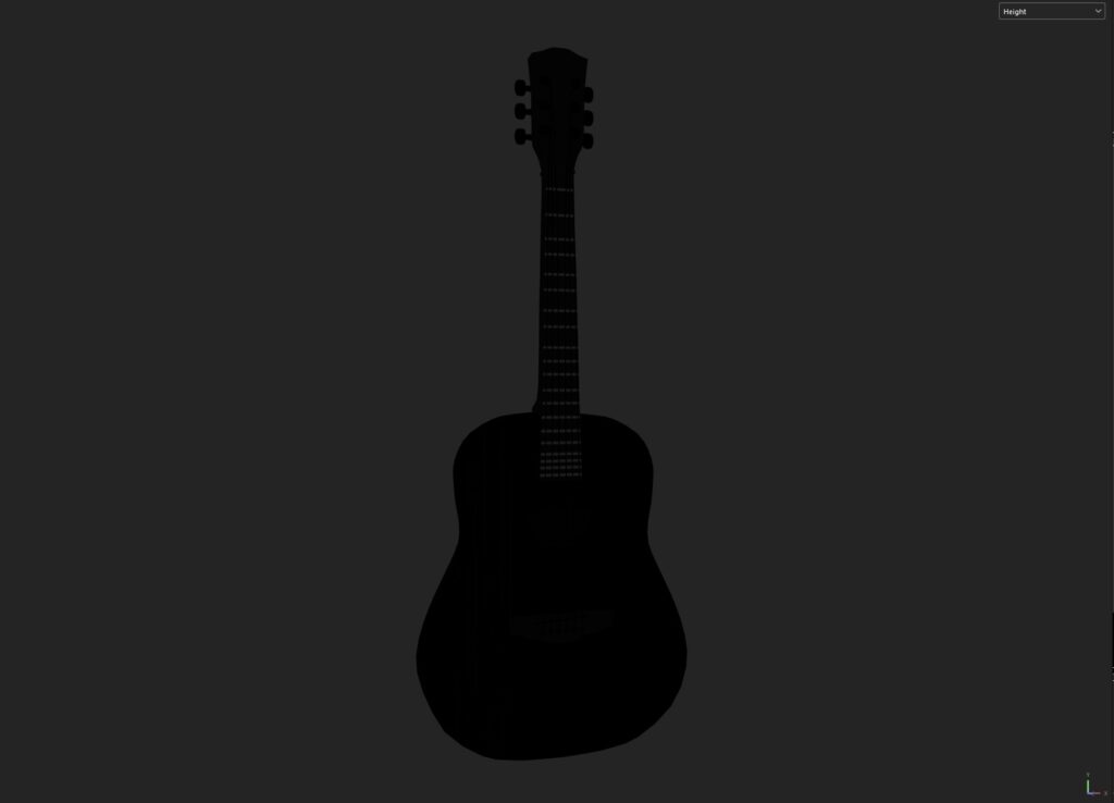 guitar height
