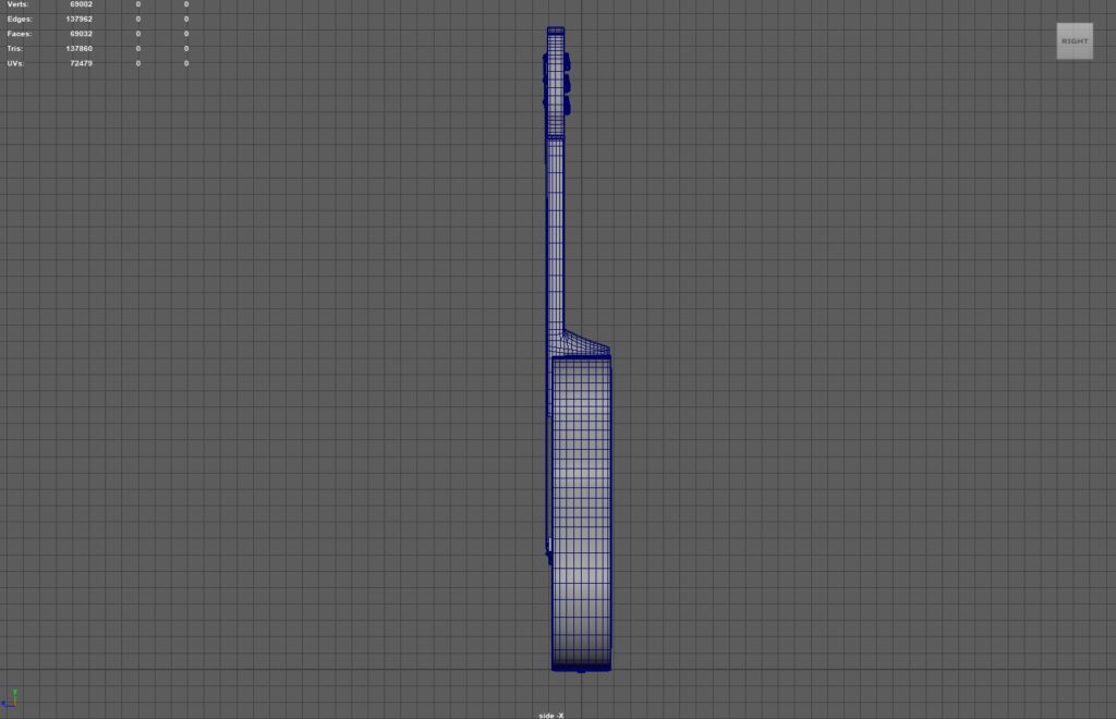 guitarmodel side